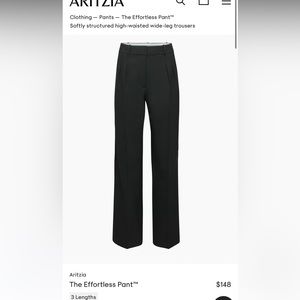 Aritzia Effortless Pants